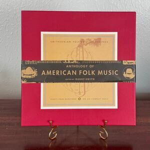 Anthology of American Folk Music Smithsonian Folkways 1990s Music Box Set